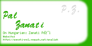 pal zanati business card